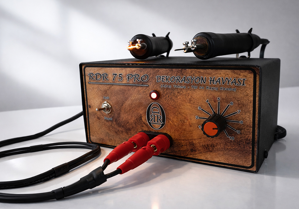 75 Watt PRO Ahşap Yakma / Dağlama Havyası.